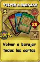 Carta dorada - Conjuros de armonía: Volver a barajar