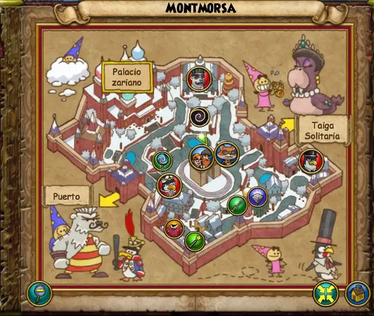 Mapa de Montmorsa, Polaris