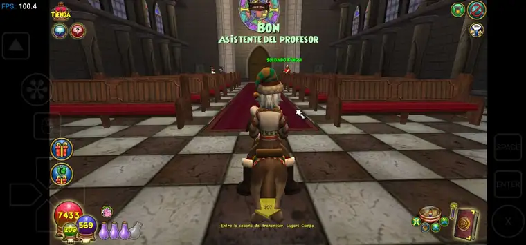 Bon en la Abadía de Wolfminster en Marleybone dentro de Winlator