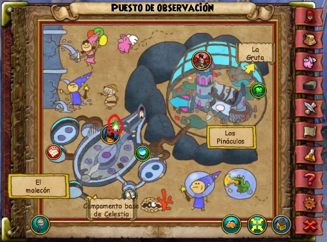 Lagarto Perezoso del Puesto de Observación de Wizard101 para Wizardeo