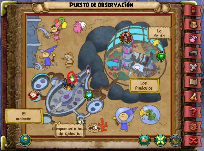 Lagarto Perezoso del Puesto de Observación de Wizard101 para Wizardeo