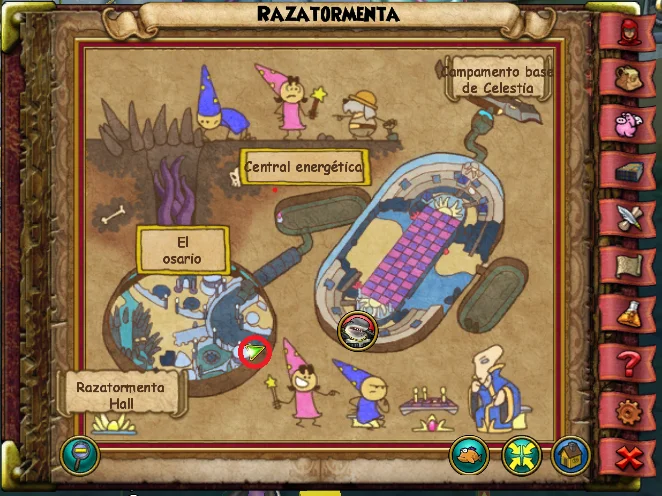 Lagarto Perezoso de Razatormenta de Wizard101 para Wizardeo