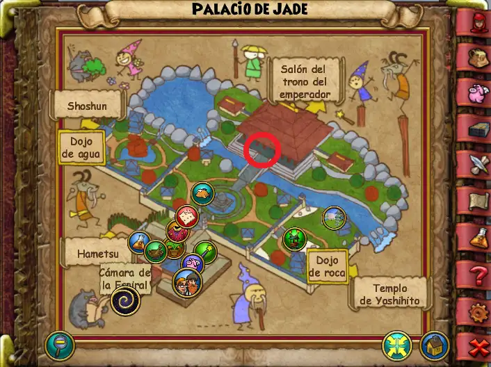 oni jade mapa