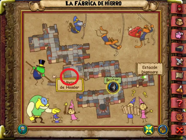 pops mapa
