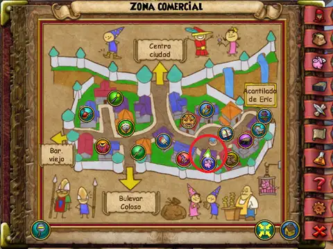 puerta arqueada diminuta (ubicacion)