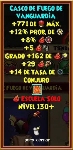 sombrero catacumbas fuego 130