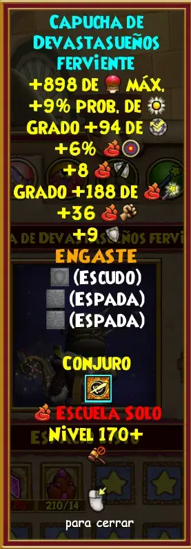 sombrero devastasueños fuego 170