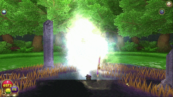 Animaciones de Tejido de Magia